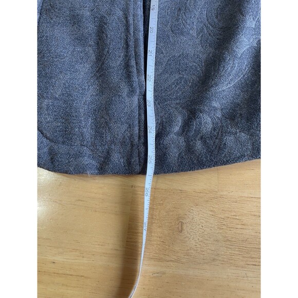 CHICO'S Outlet NWT Jarrah Jacket Top Size 1 Grey Gray Swirls - Picture 8 of 11